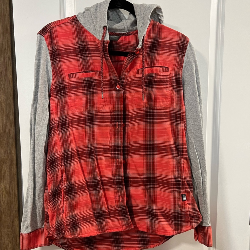 North Face Flanel Jacket